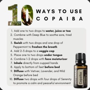 Copaiba Oil - 10 Ways to use it