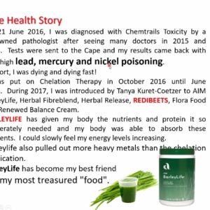 Testimony - Detoxing from Chemtrails - Phillipa Inacio pg 1 of 2